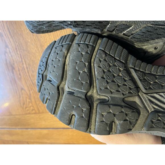 Asics GT-1000 9 Running Sneaker Women's Size 8.5 Black Mesh Shoes - Picture 6 of 15